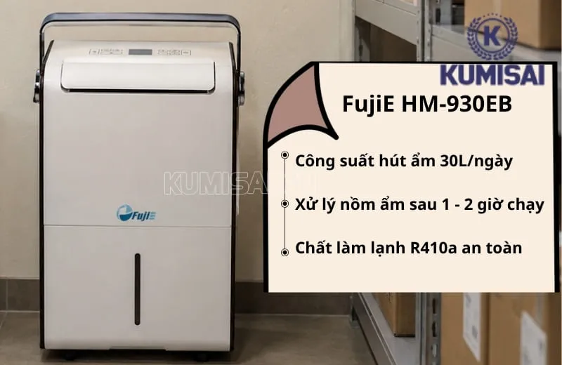 Lý do nên lựa chọn máy hút ẩm FujiE HM-930EB Lý do nên lựa chọn máy hút ẩm FujiE HM-930EB