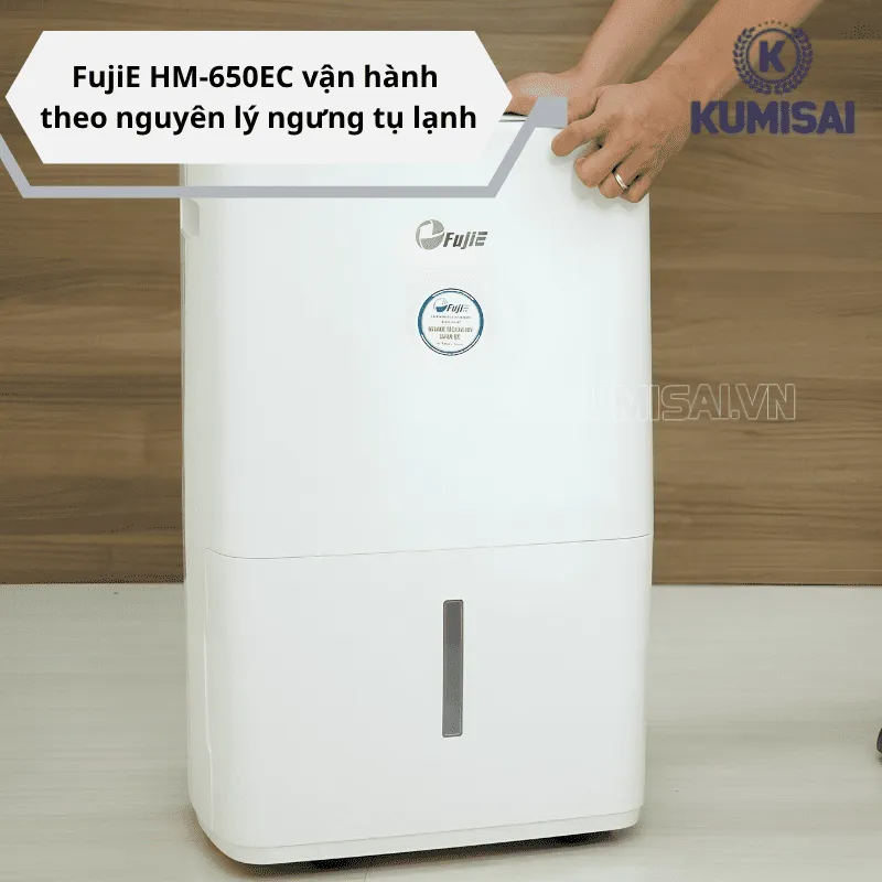 Cơ chế vận hành của máy hút ẩm FujiE HM-650EC Cơ chế vận hành của máy hút ẩm FujiE HM-650EC