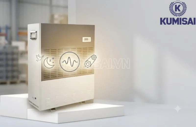 HM-360EB chạy êm, hạn chế tiếng ồn