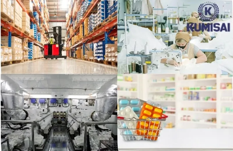Ứng dụng máy hút ẩm FujiE HM-360EB