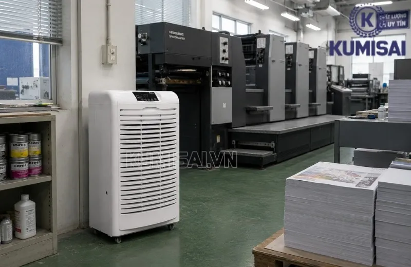 Ứng dụng hút ẩm FujiE DY-6105EB