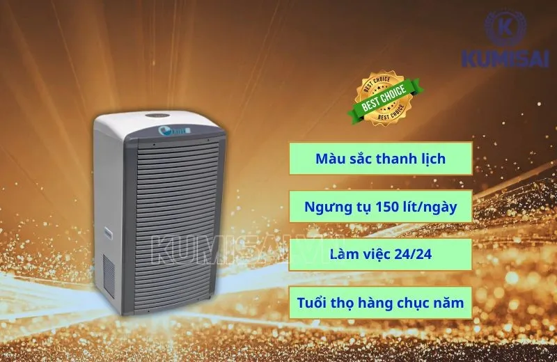 Ưu điểm máy hút ẩm công nghiệp FujiE HM-1500DN