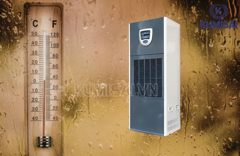 Cơ cấu hoạt động máy hút ẩm không khí FujiE HM-1800DN Cơ cấu hoạt động máy hút ẩm không khí FujiE HM-1800DN