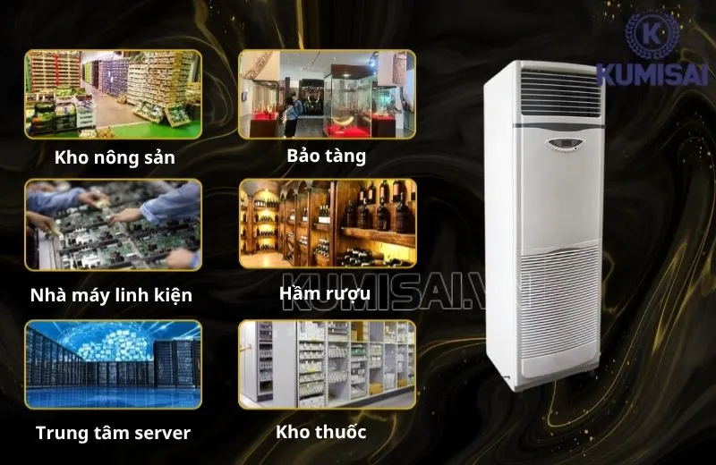 Ứng dụng máy hút ẩm FujiE HM-1688D Ứng dụng máy hút ẩm FujiE HM-1688D