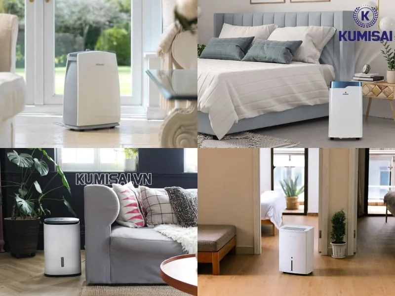 Những địa điểm thường sử dụng máy hút ẩm 15L