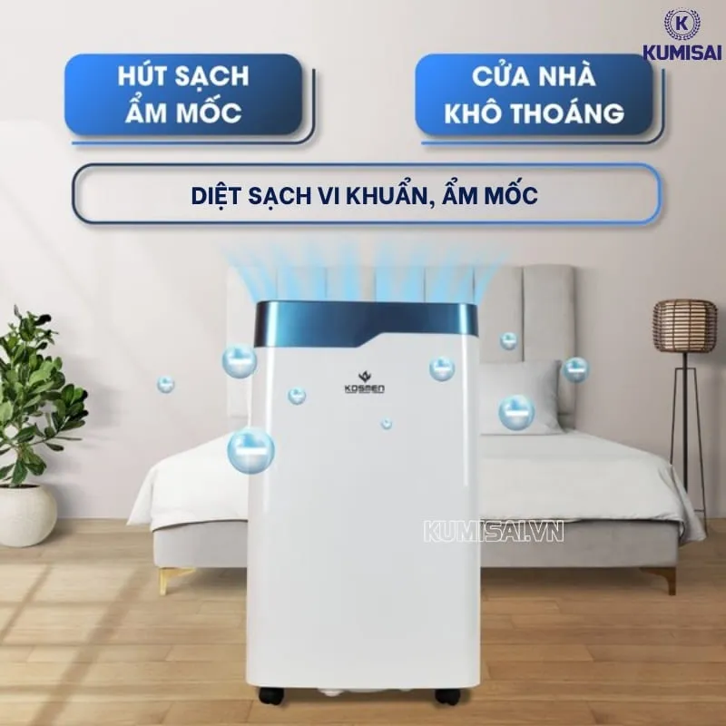 Máy vừa hút ẩm vừa lọc không khí
