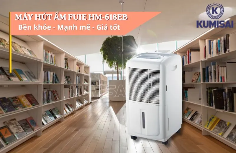 Sử dụng máy hút ẩm không khí gia đình FujiE HM-618EB