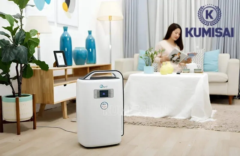 Máy hút ẩm phòng nhỏ FujiE HM-916EC Máy hút ẩm phòng nhỏ FujiE HM-916EC