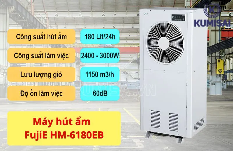 FujiE HM-6180EB máy chạy êm, độ bền tốt