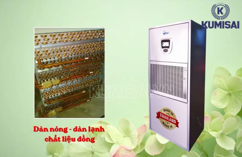 Cấu tạo máy hút ẩm FujiE HM-240 Cấu tạo máy hút ẩm FujiE HM-240