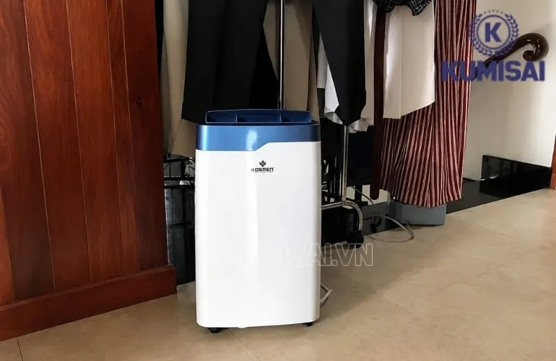 Công suất hút ẩm cần phù hợp với diện tích phòng 