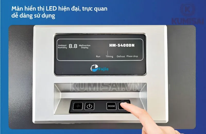 Vận hành máy hút ẩm công nghiệp FujiE HM-5400DN Vận hành máy hút ẩm công nghiệp FujiE HM-5400DN