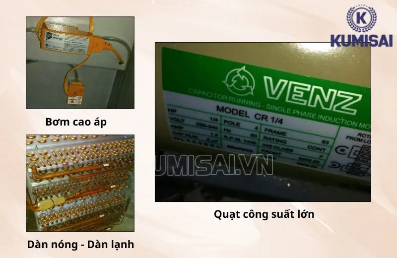 Fujie HM-500BH có cấu tạo để lọc khí hiệu quả Fujie HM-500BH có cấu tạo để lọc khí hiệu quả