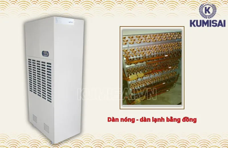 Cấu tạo máy hút ẩm không khí FujiE HM-CFZ 10.0B 
