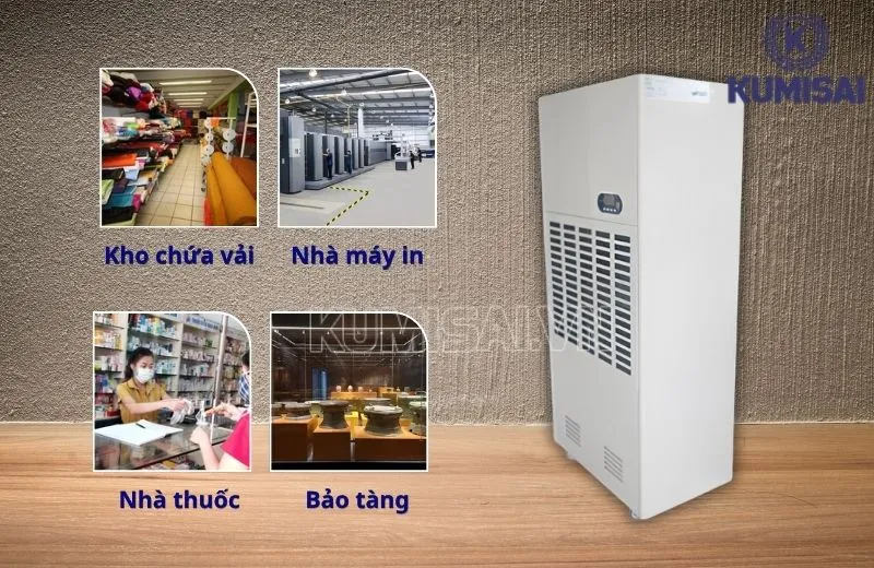 Ứng dụng máy hút ẩm FujiE HM-CFZ 10.0B