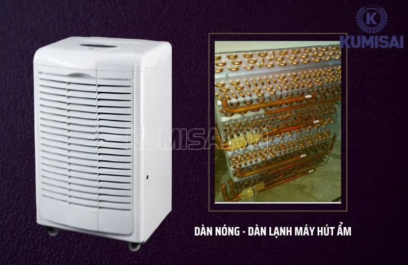 Cấu tạo máy hút ẩm không khí FujiE HM-908D Cấu tạo máy hút ẩm không khí FujiE HM-908D