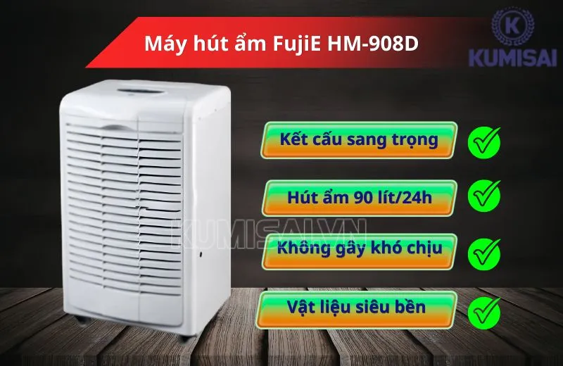 Tại sao máy hút ẩm FujiE HM-908D được khuyên dùng Tại sao máy hút ẩm FujiE HM-908D được khuyên dùng