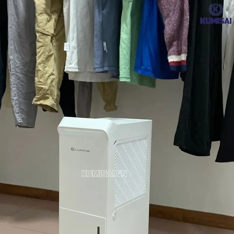 Máy hút ẩm không khí Lumias có chế độ sấy quần áo