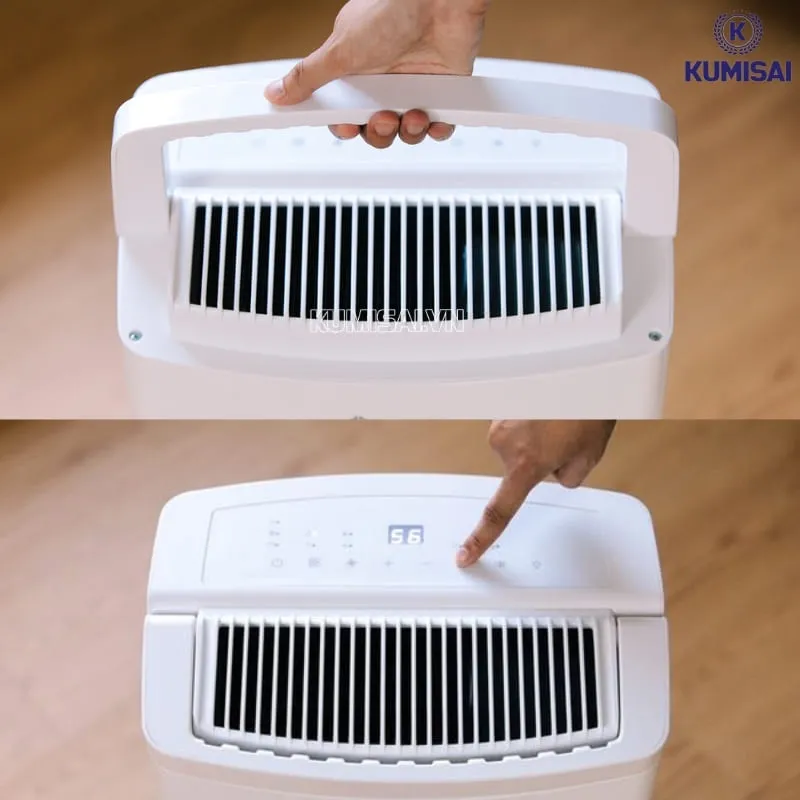 Hướng dẫn sử dụng máy hút ẩm Lumias đúng cách