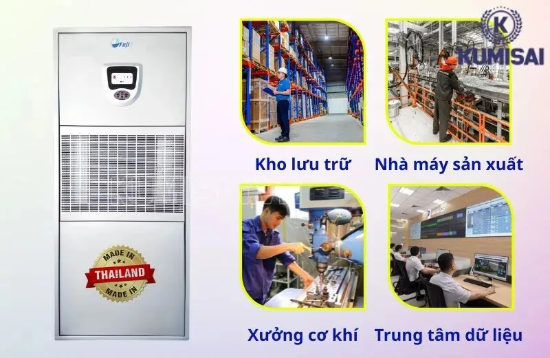 Ứng dụng của máy hút ẩm FujiE HM-240BH Ứng dụng của máy hút ẩm FujiE HM-240BH