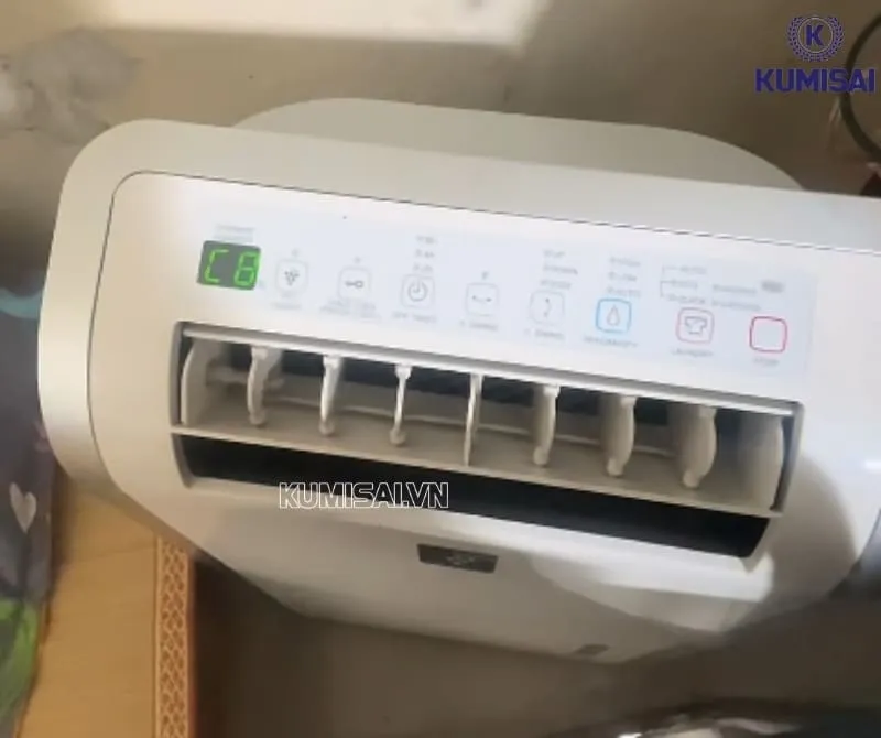 Nguyên nhân máy hút ẩm Sharp báo lỗi C8 Nguyên nhân máy hút ẩm Sharp báo lỗi C8