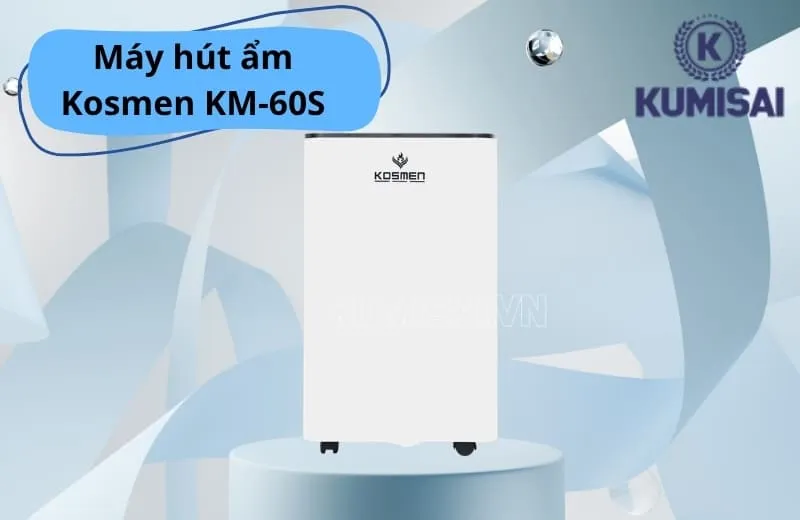 Cấu tạo máy hút ẩm không khí Kosmen KM-60S