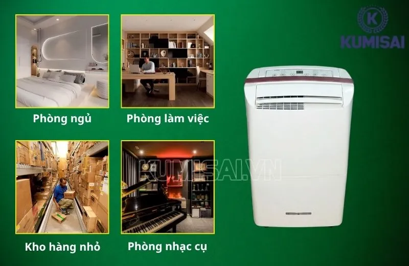 Ứng dụng máy hút ẩm Aikyo AD-18 