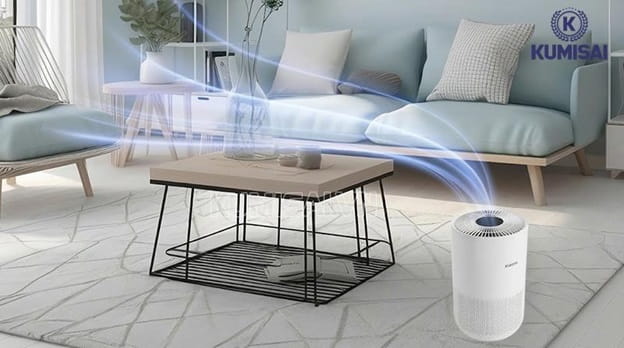 Chọn máy có khả năng lọc phù hợp với diện tích phòng
