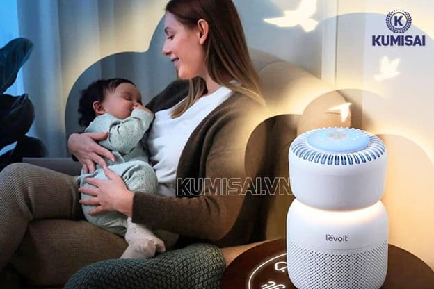 Máy lọc không khí gia đình phân theo mức công suất sử dụng