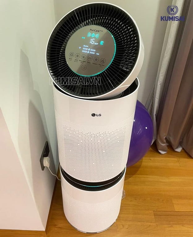 Dòng máy lọc không khí xoay 360 độ tiên tiến