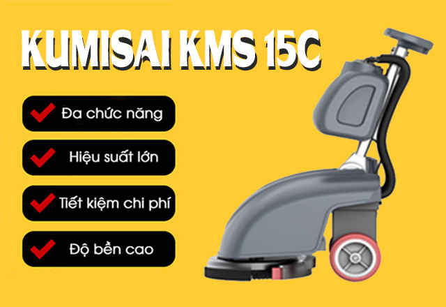 Thiết kế tiện dụng và hiện đại của Kumisai KMS 15C