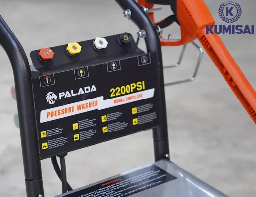 Máy rửa xe cao áp chuyên nghiệp Palada 20M22-3T4 - 6