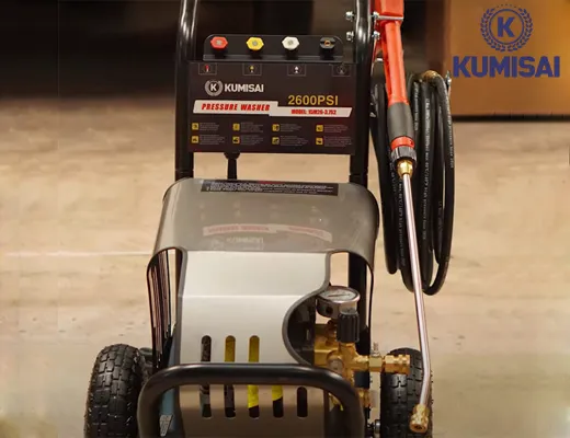 Máy bơm rửa xe Kumisai 15M26-3.7S2 2600PSI - 6