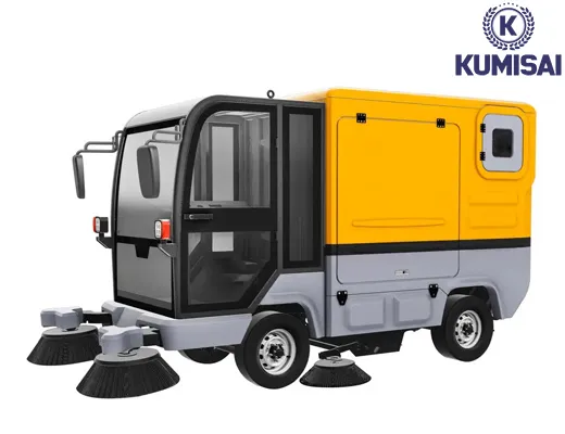 Xe quét rác ngồi lái Kumisai KMS 1800