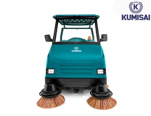 Xe quét rác công nghiệp ngồi lái Kumisai KMS 77 - 4