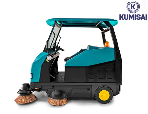Xe quét rác công nghiệp ngồi lái Kumisai KMS 77 - 5