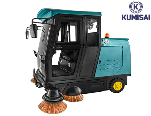 Xe quét rác công nghiệp ngồi lái Kumisai KMS 78