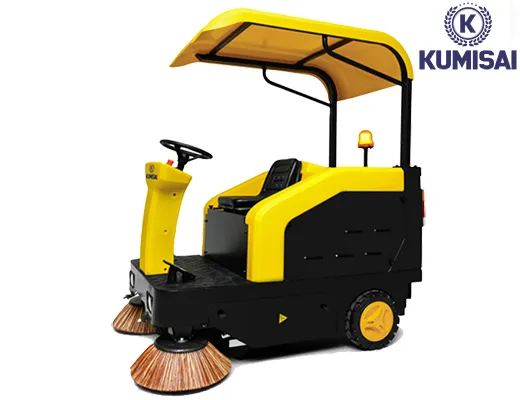 Xe quét rác ngồi lái công nghiệp Kumisai KMS 65 - 5