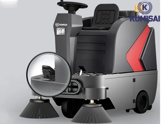Xe quét rác ngồi lái Kumisai KMS GS1 - 4