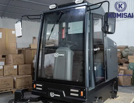 Xe quét rác ngồi lái Kumisai KMS-S12 - 3