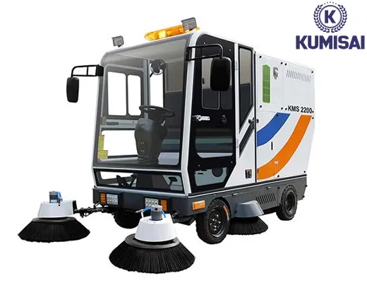 Xe quét rác ngồi lái Kumisai KMS-2200