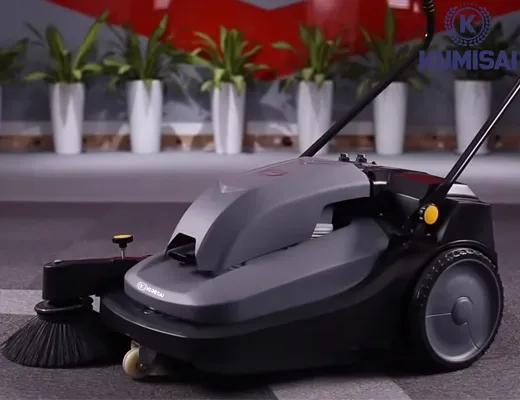 Xe quét rác đẩy tay dùng ắc quy Kumisai KMS 320 - 3