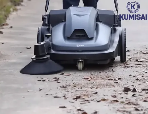 Xe quét rác đẩy tay dùng ắc quy Kumisai KMS 320 - 6