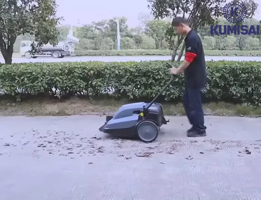 Xe quét rác đẩy tay dùng ắc quy Kumisai KMS 320 - 8