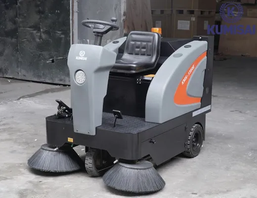 Xe quét rác ngồi lái Kumisai KMS-1350E - 3
