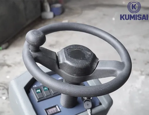 Xe quét rác ngồi lái Kumisai KMS-1350E - 7