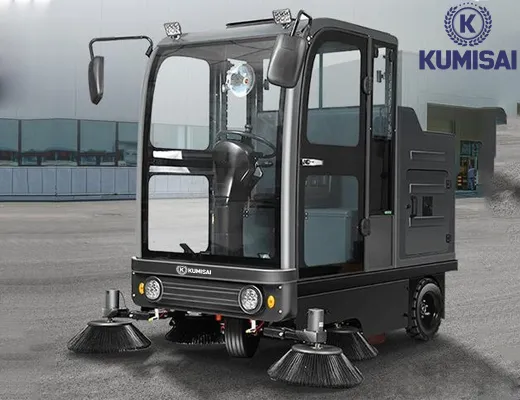 Xe quét đường ngồi lái Kumisai KMS-S11 - 3