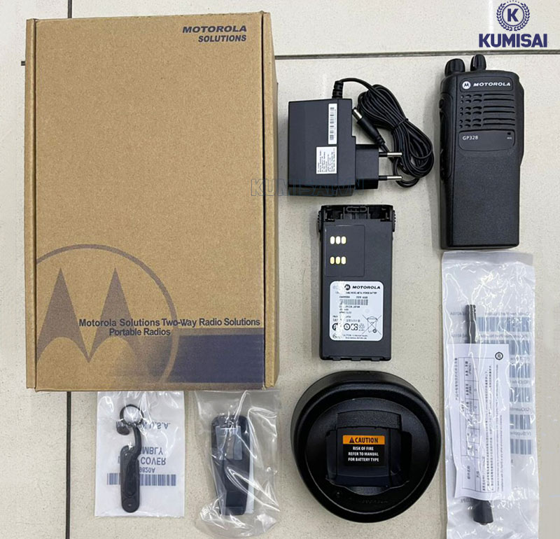 Phụ kiện kèm theo bộ đàm Motorola GP328 đa dạng