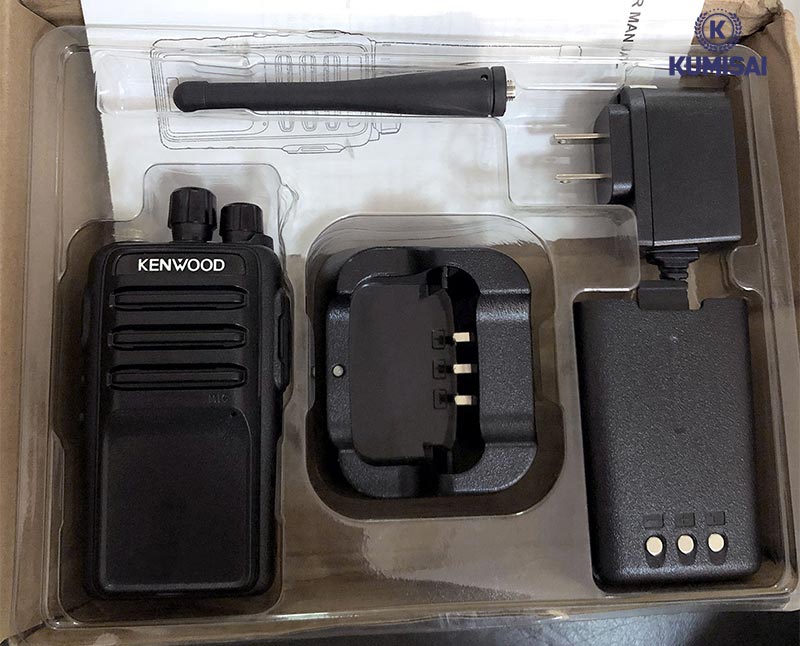 Phụ kiện đầy đủ của bộ đàm Kenwood TK 510