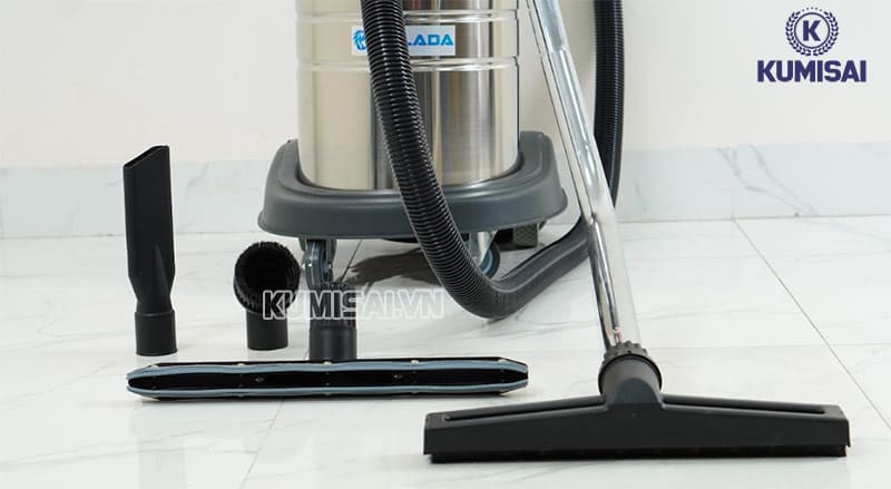 Phụ kiện máy hút bụi công nghiệp 2 động cơ đầy đủ, đa tính năng